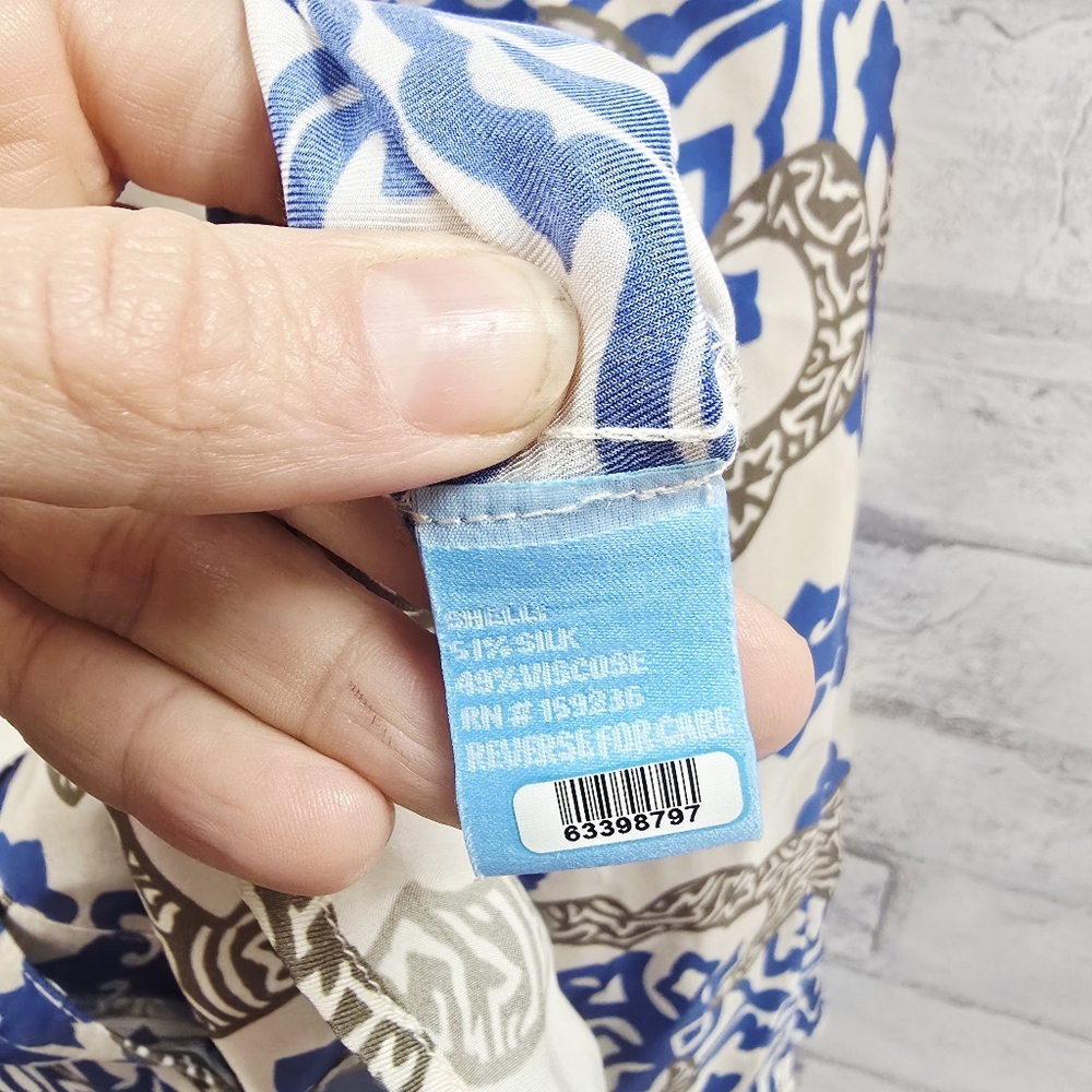 J. Mclaughlin Silk Button Down - image 7